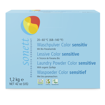 Box of Sonett laundry powder.