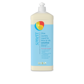 Olive laundry liquid for wool and silk.