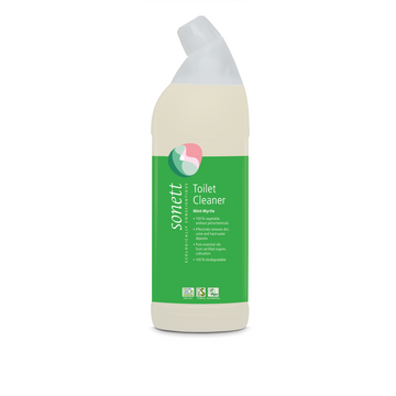 Bottle of toilet cleaner.