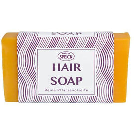 Rectangular bar of hair soap.
