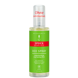 Speick natural aktiv deodorant spray.