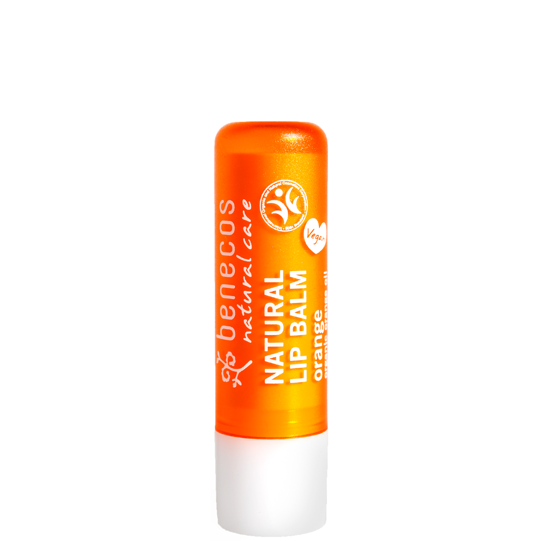 benecos natural lip balm orange