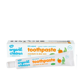 Green People Organic Children Mandarin Toothpaste with Fluoride 50ml