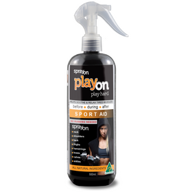 PlayOn SPORT AID SprayOn - Muscle Relaxer & Recovery Solution - 500ml