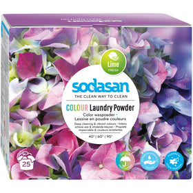 Sodasan Colour Laundry Powder Lime 1Kg