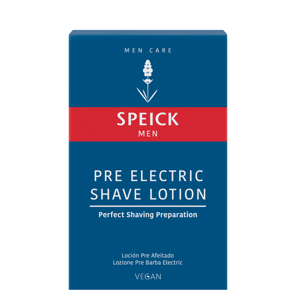 natural skincare mens pre-electric shave lotion