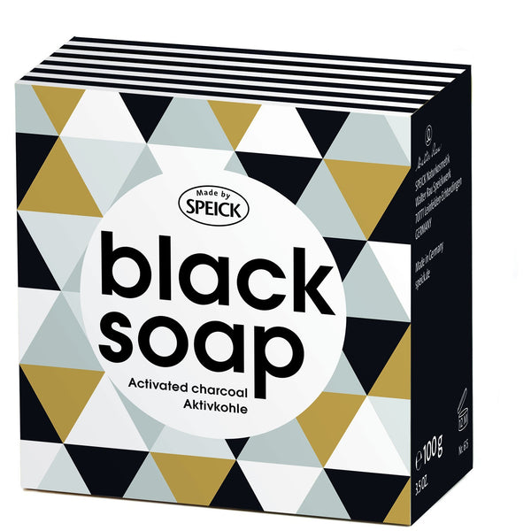 natural skincare black soap bar